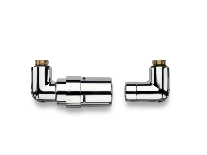 Design-Ventilgarnitur 18 links, Chrom