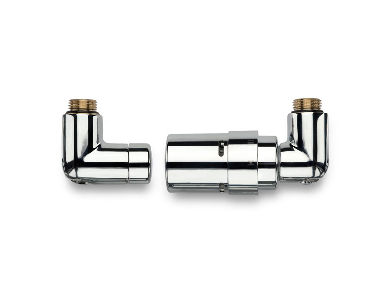 Design-Ventilgarnitur 18 rechts, Chrom